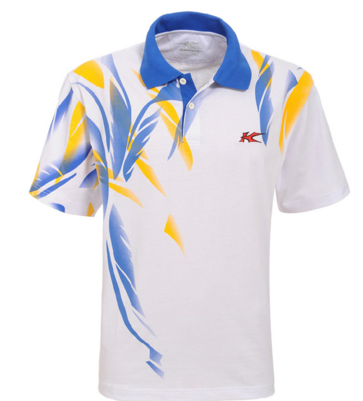 Tounament short-sleeved lapel badminton sports shirts